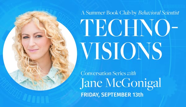 Happening Friday: Conversation with Jane McGonigal (Agenda + Zoom Link)