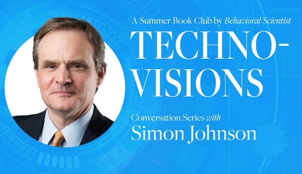 Recording: A Techno-Visions Conversation with Simon Johnson